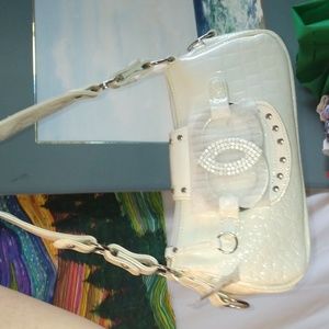 Spring women's white small shoulder bag new